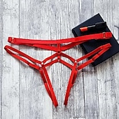 halpa Seksikkäät alusvaatteet-naisten plus-kokoiset muut seksikkäät puhtaan väriset g-stringit &amp;amp; stringit pikkuhousut mikroelastiset keskivyötäröiset valkoiset kotiasut