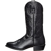 tanie obuwie-Retro / vintage Hipisowskie 1970 Obuwie But zachodni Hipisowskie West Cowboy Żakard Solidne kolory Męskie Karnawał Bal maskowy Urlop Impreza / Wieczór Na co dzień Dla dorosłych Obuwie Na każdy sezon