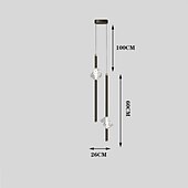 halpa Saarivalot-20 cm led-riippuvalaisin yksimuotoinen kristallityylinen kupari messinki led pohjoismainen tyyli 220-240v