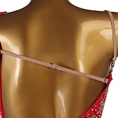 economico Abiti da Pattinaggio Artistico-Vestito da pattinaggio artistico Per donna Da ragazza Pattinaggio sul ghiaccio Vestiti Completi Bianco Blu marino scuro Rosso Floreale Scollatura posteriore Retato Elastene Elevata elasticità