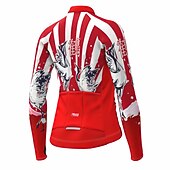 Damen Radtrikot Tiermotiv Hässliche Weihnachten lustige weihnachten Langarm Fahhrad Oberteil mit 3 Gesäßtaschen Mountainbike MTB Straßenradsport Fleece-Futter Warm Reflektierende Streifen Rückentasche preiswerte Fahrradbekleidung damen-Damen Radtrikot Tiermotiv Hässliche Weihnachten lustige weihnachten Langarm Fahhrad Oberteil mit 3 Gesäßtaschen Mountainbike MTB Straßenradsport Fleece-Futter Warm Reflektierende Streifen Rückentasche