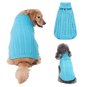 ieftine Pulovere-Câini Pulovere Haine pentru catelus Jumper Modă stil minimalist Îmbrăcăminte pentru câini for Corgi Beagle Shiba Inu Mops Pudel