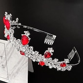 economico Fasce e corone-Bambino Da ragazza Accessori per capelli Attivo Dolce Esterno Regali di Natale Tinta unita Metallo Metallizzato Rosa Rosso