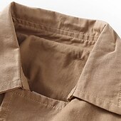voordelige Bovenkleding-Kinderen Jongens Jas Lange mouw Grijs Khaki Bruin Effen Zak Winter Actief Urheilu 3-13 jaar / Lapwerk