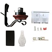 baratos Iluminação de Parede LED-Lightinthebox lâmpada de parede retro vintage rústico scone de parede de vidro para quarto cabeceira industrial luz de parede luminárias led lâmpadas corredor escada