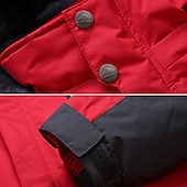 halpa Softshell-, fleece- ja vaellustakit-Miesten Talvitakki Fleecetakki Softshell takki Tuulitakki Kiipeily Talviurheilu Pidä lämpimänä Vedenkestävä Hupullinen VEDENPITÄVÄ Talvi Syksy Urheiluasut Normaali Punainen Armeijan vihreä Vaalea