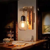 halpa Seinälampetit-30cm luovat vintage-seinävalaisimet led ambient valot seinävalaisimet makuuhuoneen kaupat / kahvilat hamppuköysi seinävalaisin 110-120/220-240v 40w