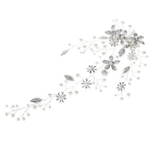cheap Headbands-Headbands Headdress Headpiece Alloy Wedding Special Occasion Wedding Bridal With Crystals Crystals / Rhinestones Headpiece Headwear dress to impress
