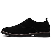 abordables Semi-formel-chaussures oxford en similicuir bleu marine pour hommes - chaussures formelles classiques à lacets avec semelle confortable pour les occasions professionnelles et décontractées