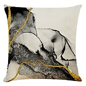 economico stile astratto-modello in marmo doppia copertura del cuscino laterale 4pc morbido decorativo quadrato copertura del cuscino cuscino federa per camera da letto soggiorno di qualità superiore lavabile in lavatrice