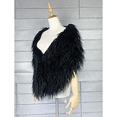 economico Sciarpe &amp; Wrap-Vintage Anni 1920 Sciarpe da flapper Il grande Gatsby Invitato al matrimonio Costume Per donna Giorno dei Re Natale Carnevale Mascherata Natale Festa / Sera Ricevimento di nozze Adulti Scialle