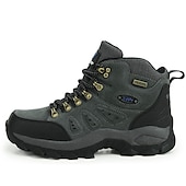 baratos Botas de caminhada-botas masculinas resistentes e respiráveis - perfeitas para aventuras ao ar livre e caminhadas em trilhas com sola antiderrapante