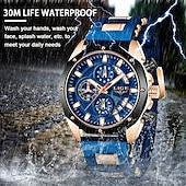 cheap Quartz Watches-LIGE Mens Watch Quartz Watches for Men Steel Band Men&#039;s Analog Quartz Multifunctional Sports Wristwatch Men Date Business Casual Waterproof Quartz Watch
