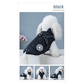cheap Coats-Dog Coat Jacket Dog clothes Winter Reflective Waterproof Warm Breathable Soft Outdoor Dog Clothing