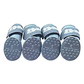 economico Stivali &amp; Protettori per Zampe-Prodotti per cani Prodotti per roditori Scarpe Scarpe e stivali Stivali / scarpette per cani Stivali da pioggia Stivali da pioggia N / D Per animali domestici Gomma da cancellare Nero