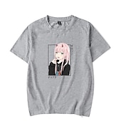 levne Kreslená a filmová postava-Darling in the Franxx Nulová dvě Anime Animák Manga Tisk Harajuku Grafika Kawaii Pro Pánské Dámské Dospělé Zpátky do školy Horká ražba