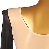 levne Šaty na krasobruslení-Šaty na bruslení Dámské Dívčí Buz Pateni Šaty Úbory Černá Burgundská fialová Námořnická modř Slátanina Síťka Spandex Vysoká pružnost Trénink Profesionální Soutěž Bruslařské oblečení Ručně vyrobeno