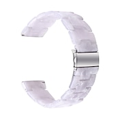 economico Cinturini per orologi Fitbit-Cinturino per orologio  per Fitbit Versa 2 / Versa Lite / Versa SE / Versa Resina Sostituzione Cinghia Da donna Chiusura in metallo Fibbia in acciaio inossidabile Bracciale a catena Polsino