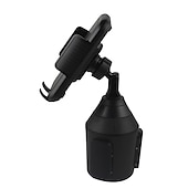 cheap Car Holder-Car Phone Holder Mount Hands-Free Cup Holder Cup Phone Holder for Car Height Mount Compatible with iPhone Samsung and All Cell Phones Adjustable Pole Never Shake &amp; Bumpy Roads Friendly Phone