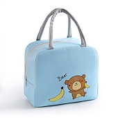 cheap Kitchen Storage-Lunch Bags for Women Portable Insulated Thermal Cooler Bag Adult Lunch Tote Lunch Boxes Reusable Meal Prep Containers Bag Sturdy for Work Picnic College Travel Snack Breakfast