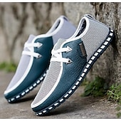 preiswerte Herrenpantoletten &amp; -slipper-schwarz-weiße gewebte Slip-On-Freizeitschuhe für Herren für Komfort und Stil