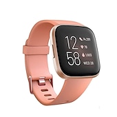 economico Cinturini per orologi Fitbit-3 pezzi Cinturino per orologio  per Fitbit Versa 2 / Versa Lite / Versa SE / Versa Silicone Sostituzione Cinghia Soffice Traspirante Cinturino sportivo Polsino