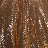 abordables Robes de fête-Robe Fille Robe Trapèze Enfants Petit Couleur Pleine Utilisation Soirée Paillettes Ruché Maille Dorée Polyester Maxi Manches 3/4 Le style mignon Princesse Robes Hiver Automne Standard 3-12 ans