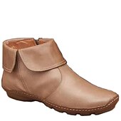 abordables Botines-Mujer Botas Tallas Grandes Color sólido Botines Botines Tacón Plano Dedo redondo PU Vino Negro Marrón