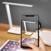 economico elettrodomestici-piccola lampada da scrivania pieghevole a led con ricarica USB, protezione per gli occhi intelligente per l&#039;apprendimento della camera da letto e degli studenti