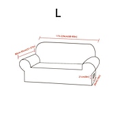 abordables Funda de sofá-Funda de sofá elástica de terciopelo elástico, para sofá seccional, sillón, sofá de dos plazas, burdeos, rojo, 4 o 3 plazas, en forma de L, color liso, suave y duradera