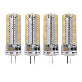 olcso Kéttűs LED-es izzók-10db 5w e14 g4 g9 bi pin led fekvő villanykörte 104leds smd 3014 500lm 50w halogén megfelelő otthoni világításhoz ac110v ac220v