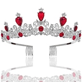 economico Fasce e corone-Bambino Da ragazza Accessori per capelli Attivo Dolce Esterno Regali di Natale Tinta unita Metallo Metallizzato Rosa Rosso