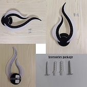 billige Vegglamper for innendørsbruk-2 stk moderne akryl innendørs vegglampe led vegglampe valgfri dimming tofarget svart veggmontert vegglampe egnet for hjemmekontor bar ac85-265v