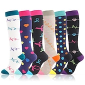cheap Cycling Socks-Socks Christmas Socks Funny Socks Novelty Socks 5 Pairs 6 Pairs 7 Palrs Men&#039;s Women&#039;s Sports Socks Breathable Soft Comfortable Road Bike MTB Bike Cycling