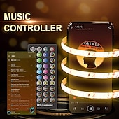 preiswerte Neon-LED-Beleuchtung-3~10m 9.8~32.8ft dc12v rgb wasserdichte led flexible neonseil streifen licht app musiksynchronisation funktioniert mit alexa google assistant für partydekoration