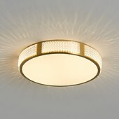 economico Supporti da incasso e semi incasso-plafoniera led 30/40/50 cm forme geometriche luci da incasso rame metallo geometrico ottone led moderno semplice stile nordico 220-240v
