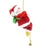 economico Accessori-offerte decorazioni natalizie! abcnature led decorazioni natalizie babbo natale arrampicata elettrica appesi giocattoli di natale