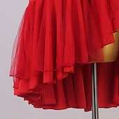 abordables Tenues de danse latine-Danse latine Robe Cristaux / Stras Femme Utilisation Sans Manches Spandex