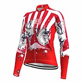 Damen Radtrikot Tiermotiv Hässliche Weihnachten lustige weihnachten Langarm Fahhrad Oberteil mit 3 Gesäßtaschen Mountainbike MTB Straßenradsport Fleece-Futter Warm Reflektierende Streifen Rückentasche preiswerte Fahrradbekleidung damen-Damen Radtrikot Tiermotiv Hässliche Weihnachten lustige weihnachten Langarm Fahhrad Oberteil mit 3 Gesäßtaschen Mountainbike MTB Straßenradsport Fleece-Futter Warm Reflektierende Streifen Rückentasche