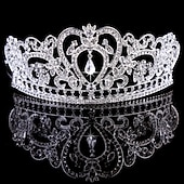 olcso Fejpántok és koronák-Gyerekek Lány Hajdísz Aktív Édes Esküvő Születésnap Egyszínű Fehér Arany