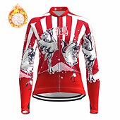 Damen Radtrikot Tiermotiv Hässliche Weihnachten lustige weihnachten Langarm Fahhrad Oberteil mit 3 Gesäßtaschen Mountainbike MTB Straßenradsport Fleece-Futter Warm Reflektierende Streifen Rückentasche preiswerte Fahrradbekleidung damen-Damen Radtrikot Tiermotiv Hässliche Weihnachten lustige weihnachten Langarm Fahhrad Oberteil mit 3 Gesäßtaschen Mountainbike MTB Straßenradsport Fleece-Futter Warm Reflektierende Streifen Rückentasche