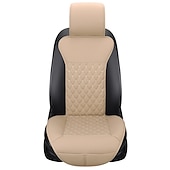 baratos Capas para bancos de automóveis-2 Pças. Protetor de assento de carro para Bancos dianteiros Macio Confortável Fácil de Instalar para