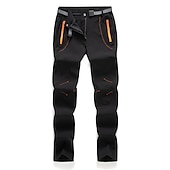 billiga lastbyxor för kvinnor-fleecefodrade byxor dam vattentäta vandringsbyxor svarta byxor softshell byxor vinter utomhus termisk varm vindtät lätt elastisk midja underdel armégrön vinröd orange camping