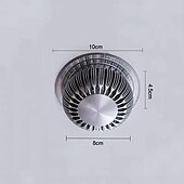 voordelige Verzonken gemonteerde wandlampen-1-licht 10cm modern/eigentijds mini-stijl inbouw wandlampen led sferisch ontwerp aluminium gang trappen wandlamp 90-240v 3w