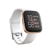 economico Cinturini per orologi Fitbit-3 pezzi Cinturino per orologio  per Fitbit Versa 2 / Versa Lite / Versa SE / Versa Silicone Sostituzione Cinghia Soffice Traspirante Cinturino sportivo Polsino