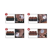 economico Poltrone reclinabili e poltrone wingback-copridivano reclinabile componibile fodera 1 set di 8 pezzi microfibra elasticizzata alta elasticità bordeaux rosso velluto di alta qualità copridivano copridivano per 3 posti cuscino divano