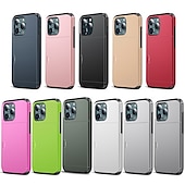 Χαμηλού Κόστους iPhone Θήκες-Θήκη τηλεφώνου για Apple iPhone 15 Pro Max Plus iPhone 14 13 12 11 Pro Max X XR XS 8 7 Plus Πίσω Κάλυμμα Θήκη Πορτοφολιού Ανθεκτική Πλήρης Χρώματος PC