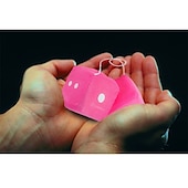 cheap Car Pendants &amp; Ornaments-1Pair Car Pendant Interior Hanging Rearview Mirrors Short Plush Fuzzy Dice 2.75inc Plush Car Decorative Hanging Mirror Fuzzy Dice Lucky Hanging Accessories