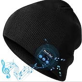 economico Cuffie on-ear e over-ear-Cuffie Bluetooth per Dormire Beanie Stereo Cappello Musicale con Bluetooth 5.0 Cappelli Wireless Aggiornati per Uomini Donne Beanie in Maglia Adatto per Sport all&#039;aperto Regalo