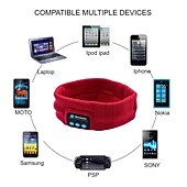 お買い得  イヤホン-スリープヘッドフォンワイヤレスBluetoothステレオスポーツヘッドバンドヘッドフォンランニングイヤフォンスリープヘッドセットスポーツ用スリープミュージックヘッドバンド、超薄型HDステレオスピーカー付き
